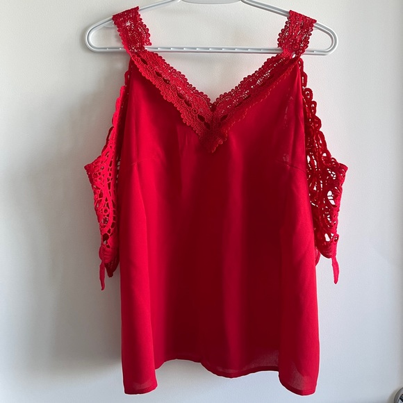 SHEIN off shoulder blouse, size S - Picture 1 of 2